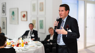 Austausch und Abendessen des Landeskuratoriums Niedersachsen am 1. Dezember 2025 in Hannover (Foto: Daniel Hermann)