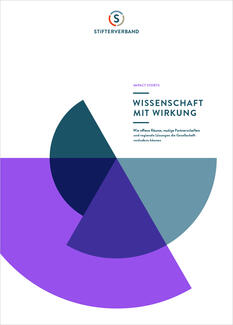 Impact Storys: Wissenschaft mit Wirkung (Cover der Publikation)
