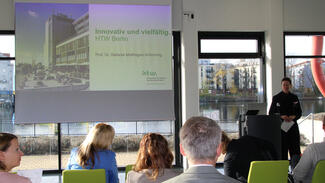 Impressionen vom Netzwerktreffen Transfer 2025 (Foto: Elena Hungerland/Stifterverband)