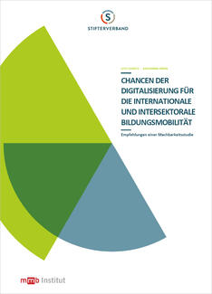 Chancen der Digitalisierung für die internationale und intersektorale Bildungsmobilität (Cover der Studie)