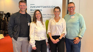 Das Team des Projekts "Zusammenarbeit zwischen Schule und Hochschule neu denken – auf dem Weg zur Universitätsschule"