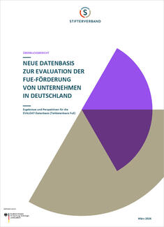 Neue Datenbasis zur Evaluierung der FuE-Förderung von Unternehmen in Deutschland (Cover des Papers)