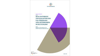 Neue Datenbasis zur Evaluierung der FuE-Förderung von Unternehmen in Deutschland (Cover des Papers)