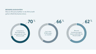Infografik: Warum Wissenschaftler in die Wirtschaft gehen