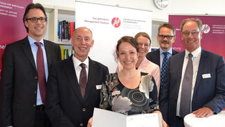 Angekommen, integriert, qualifiziert! - Preisverleihung an die HdWM Mannheim (Foto: Franz Motzko)