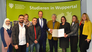Angekommen, integriert, qualifiziert! - Preisverleihung an die Bergische Universität Wuppertal (Foto: Maren Wagner)