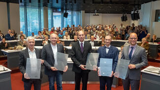 Verleihung des Ars legendi-Fakultätenpreises Mathematik und Naturwissenschaften 2018 (Foto: Frank Homann)