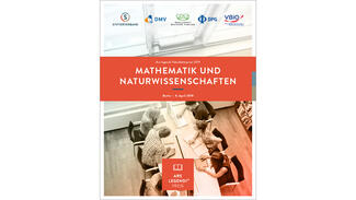 Programmheft zur Verleihung des Ars legendi-Fakultätenpreises Mathematik und Naturwissenschaften 2019 (Cover)