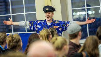 Theateraufführung beim Azubi-Turnier 2018 (Foto: Viktoria Kühne)