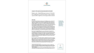 Charta für digitale Bildungsinnovationen (Cover)