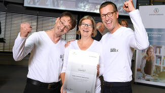 Data Literacy Education: Team der Leuphana Universität Lüneburg (Foto: David Ausserhofer)