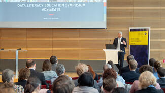 Data Literacy Education Symposium am 24. April 2018 in Berlin (Foto: Peter Himsel)