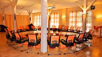 Schlüßhof: Großer Seminarraum (Foto: Seminarhaus Schlüßhof)