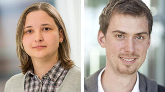 Turid Frahnow & Johannes Voit (Foto: HMGU/Christina Körte/Körber-Stiftung)