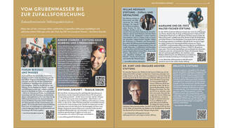 Beispielseiten aus dem DSZ-Jahresbericht 2017/18