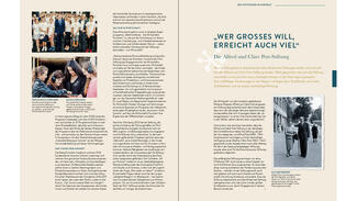 Beispielseiten aus dem DSZ-Jahresbericht 2016/17