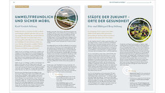 Beispielseiten aus dem DSZ-Jahresbericht 2019/20