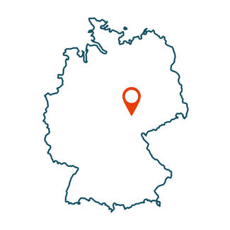 Deutschlandkarte: Weimar