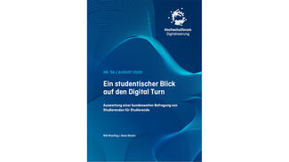 Arbeitspapier "Ein studentischer Blick auf den Digital Turn" (Cover)