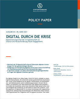 Digital durch die Krise (Cover)