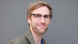 Fellow "Freies Wissen" 2017/18: Richard Höchenberger (Foto: Ralf Rebmann/Wikimedia Deutschland)