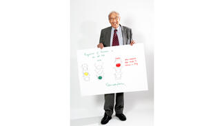 Edmond Fischer (Foto: Volker Steger)  image