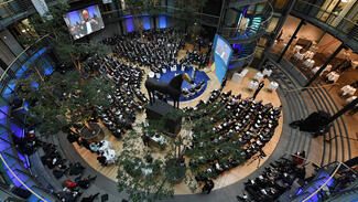 Forschungsgipfel 2016 im Allianz Forum Berlin (Foto: David Ausserhofer)