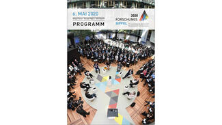 Programmheft zum Forschungsgipfel 2020 (Cover)
