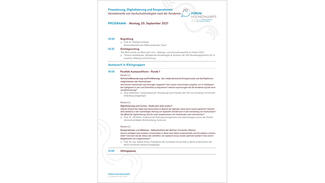 Programmübersicht