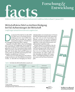 FuE-facts 1/2011 (Cover)