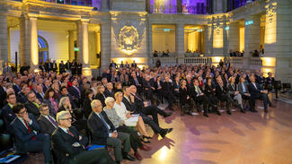 Gesellschaft braucht Wissenschaft: Preisverleihung 2018 (Foto: Peter Himsel)