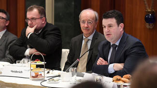 Parlamentarisches Frühstück mit dem Hightech-Forum am 9. März 2017 (Foto: David Ausserhofer)