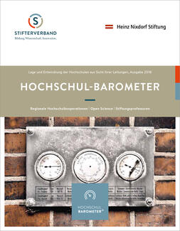 Hochschul-Barometer 2018 (Cover)