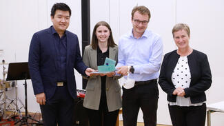 Hochschulperle des Jahres 2021: Preisverleihung (Foto: Uwe Dettmar)