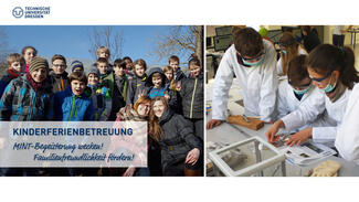 Hochschulperle divers im August 2016: Kinderferienbetreuung an der TU Dresden