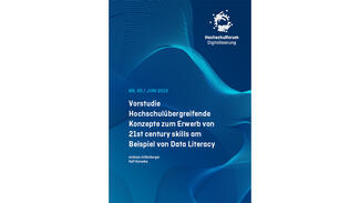 Hochschulübergreifende Konzepte zum Erwerb von 21st century skills am Beispiel von Data Literacy (Cover)