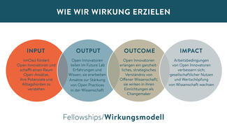 innOsci future Lab: Wirkungsmodell (Grafik)