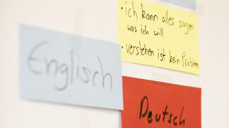 Integration durch Bildung: Spracherwerb (Foto: Dominik Asbach)