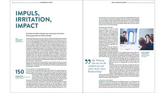 Beispielseiten aus dem Tätigkeitsbericht 2016/17