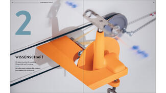 Beispielseiten aus dem Tätigkeitsbericht 2016/17