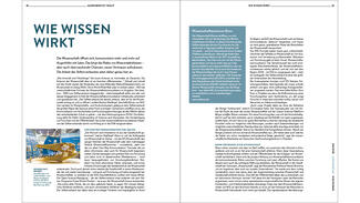 Beispielseiten aus dem Tätigkeitsbericht 2016/17