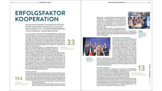 Beispielseiten aus dem Tätigkeitsbericht 2016/17