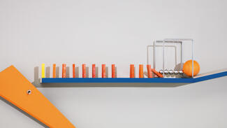 Installation "Wirkungen" von Frank Hülsbömer