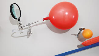 Installation "Wirkungen" von Frank Hülsbömer