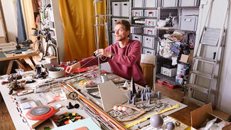 Installation "Wirkungen" von Frank Hülsbömer (Foto: Julia Kolinko)