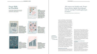 Beispielseiten aus dem Jahresbericht 2018/19