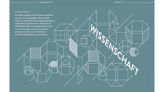 Beispielseiten aus dem Jahresbericht 2018/19