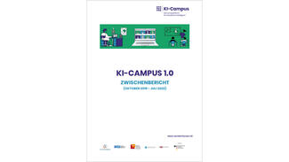 KI-Campus: Zwischenbericht (Cover)