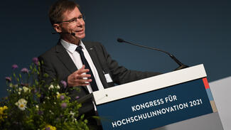 Kongress für Hochschulinnovation am 14. Juni 2021 (Foto: Andreas Gebert)