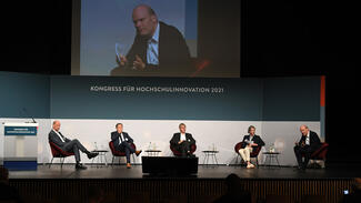 Kongress für Hochschulinnovation am 14. Juni 2021 (Foto: Andreas Gebert)